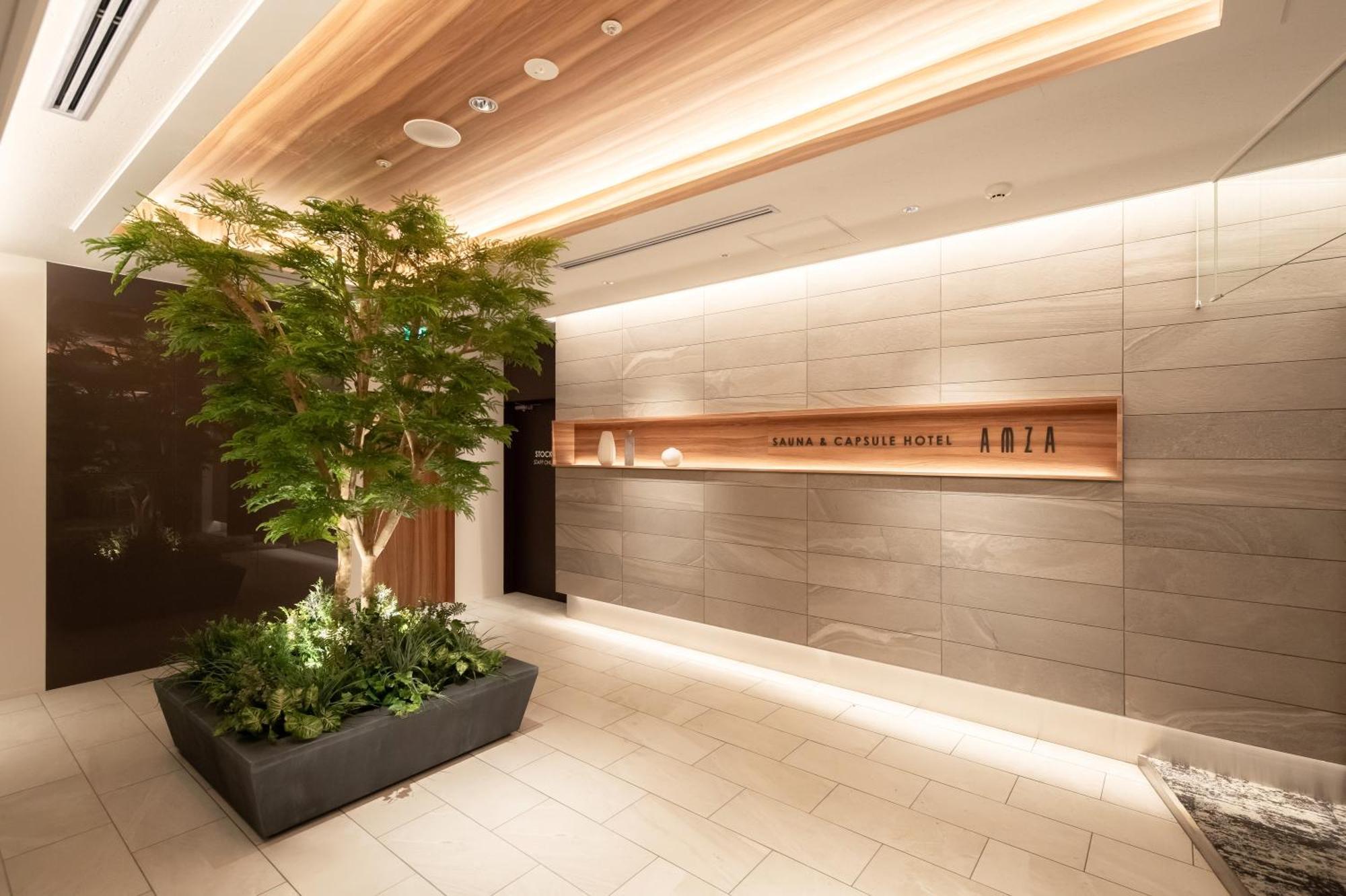 Sauna & Capsule Amza Hotel Osaka Eksteriør billede