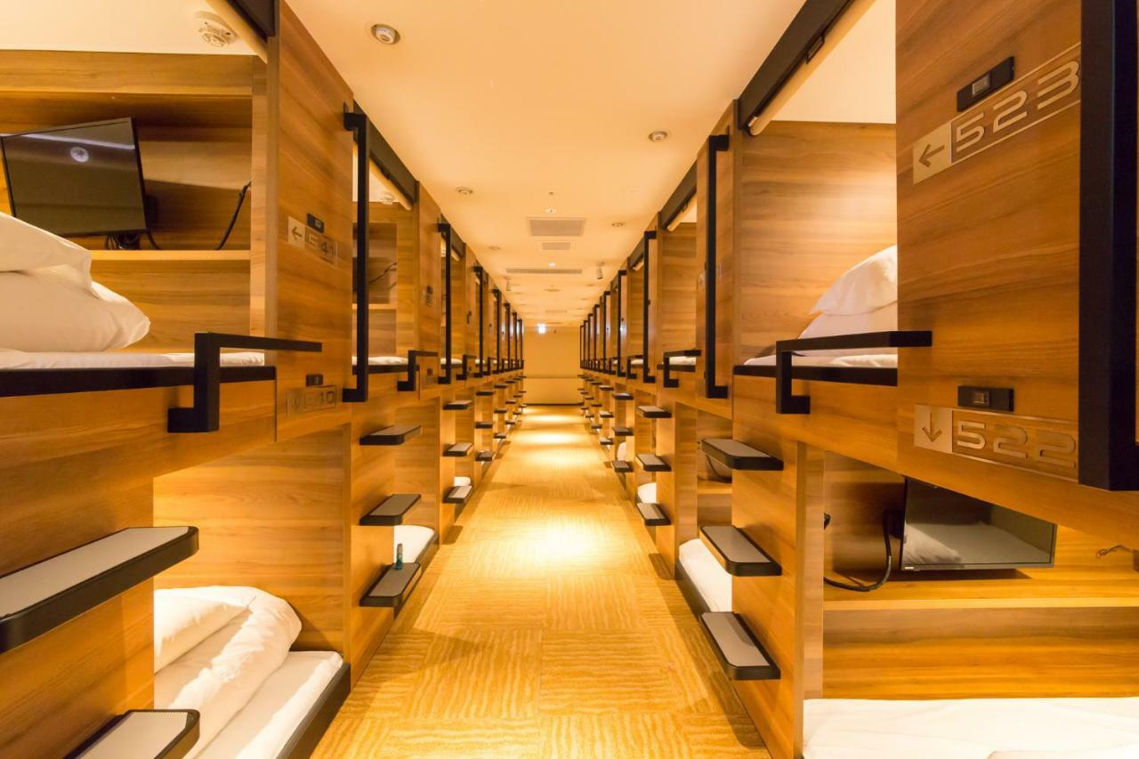 Sauna & Capsule Amza Hotel Osaka Eksteriør billede