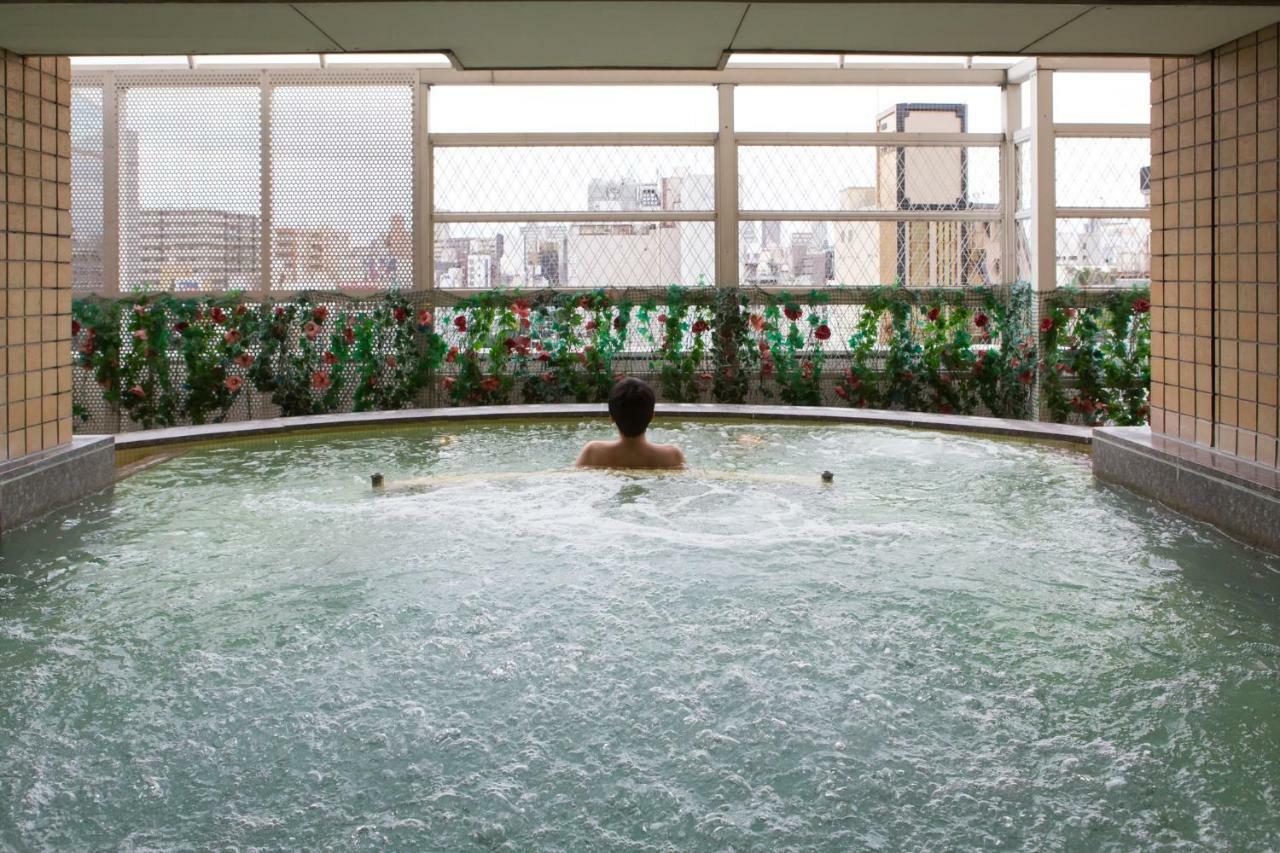 Sauna & Capsule Amza Hotel Osaka Eksteriør billede